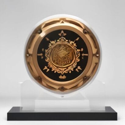 Trophy Insert and Shield Insert Printing Delhi Real Estate Awards | Gravitfy Studio