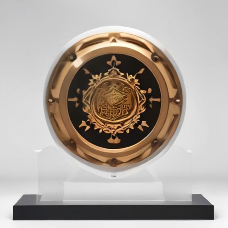 Trophy Insert and Shield Insert Printing Delhi Real Estate Awards | Gravitfy Studio