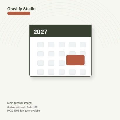 Corporate Calendar Manufacturer 2027 main by Gravitfy Studio Delhi NCR