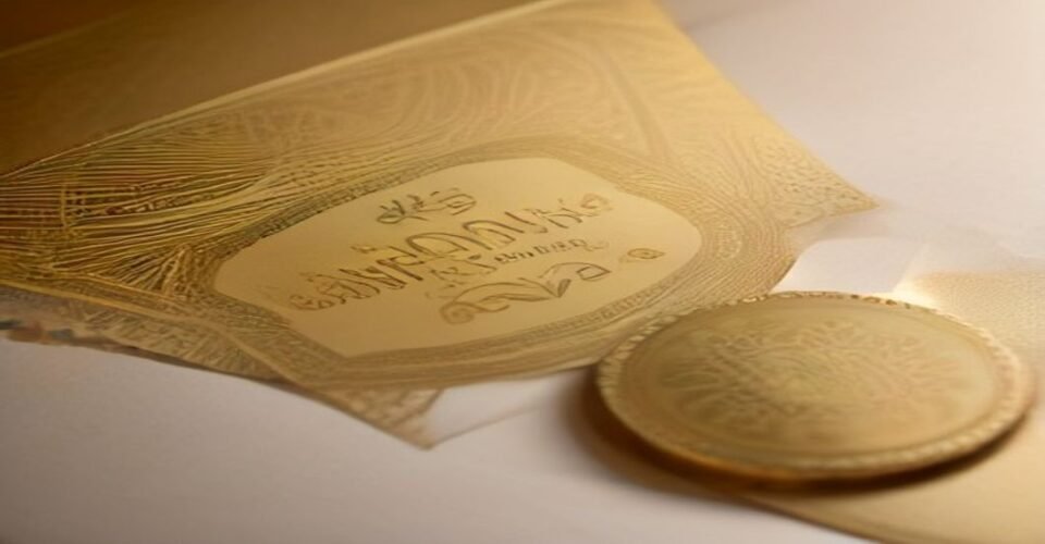 Gold Foil Stickers & Diwali Packing | Gravitfy Studio India