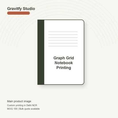 Graph Grid Notebook Printing main by Gravitfy Studio Delhi NCR