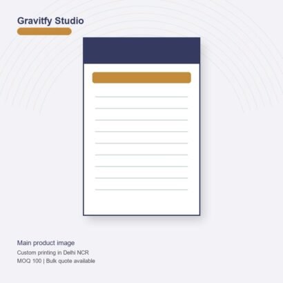 Letterhead Printing main by Gravitfy Studio Delhi NCR